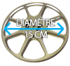 9.5 mm - 16 mm ⌀ 15cm 16mm-15